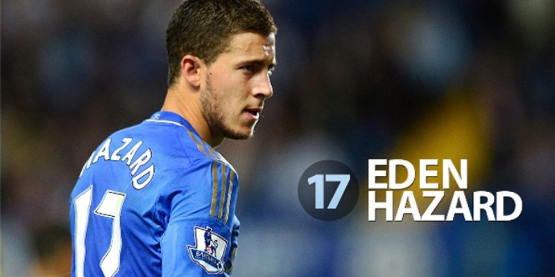 Tiền đạo số 17 Eden Hazard thi đấu xuất sắc